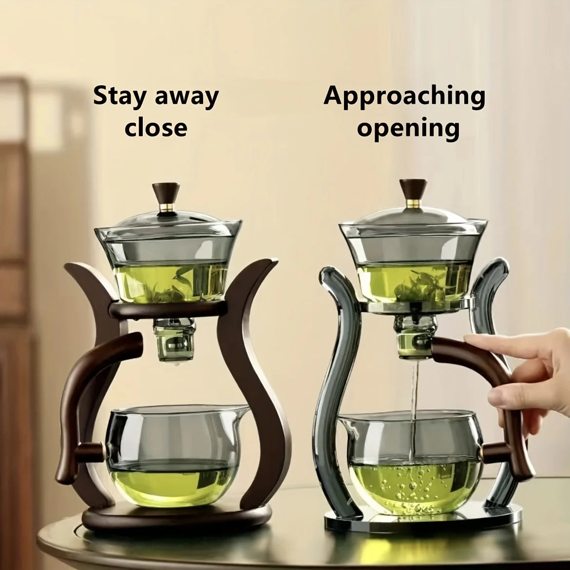 Theeset met Infuser en 6 kopjes