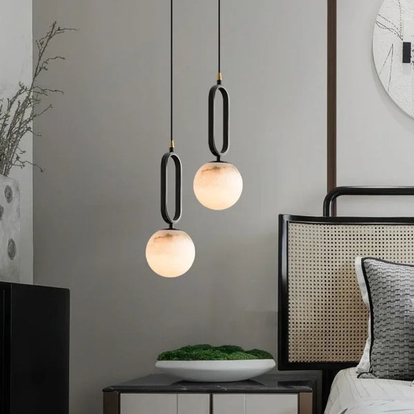 Elegante Marmeren Hanglamp
