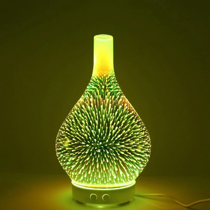 7 Kleur 3D Vuurwerk Aromadiffuser