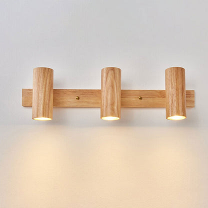 Rotatable Houten Spotlight