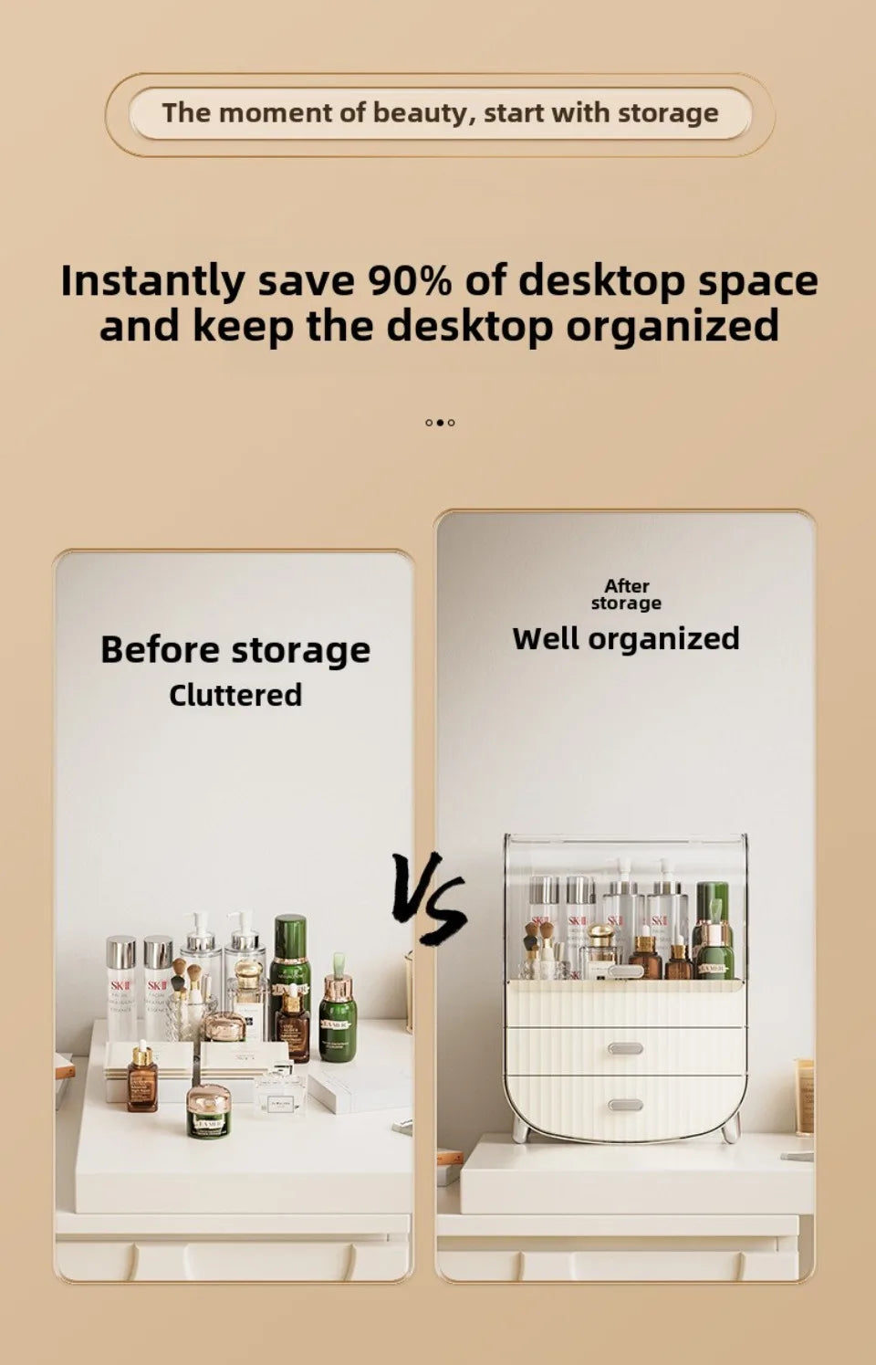 Duurzame Beauty Organizer