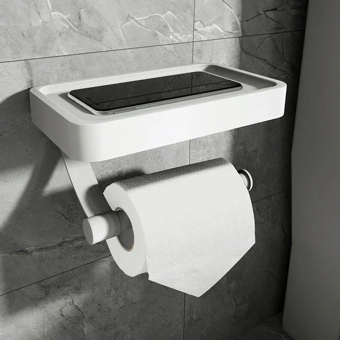 Stijlvolle Toiletrolhouder met Plank