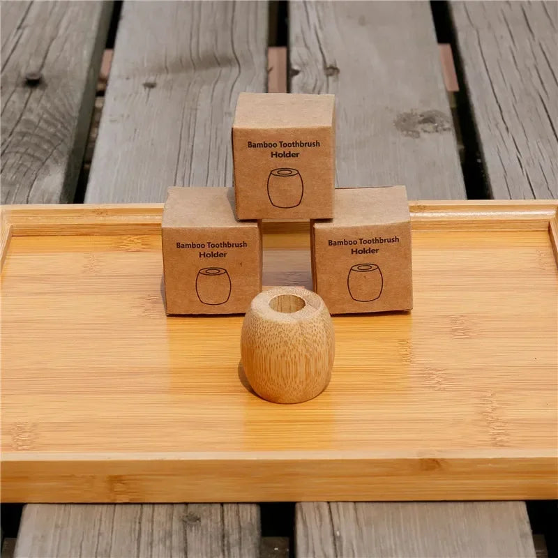 Bamboe Houten Tandenborstelhouder