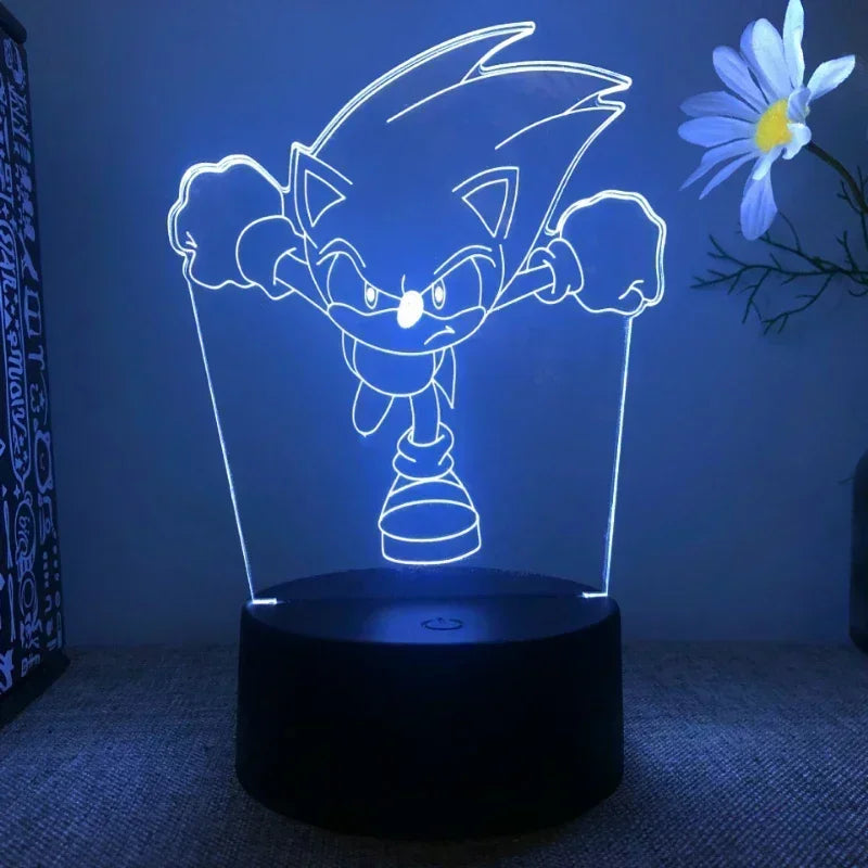 Sonic LED Nachtlampje Kawaii