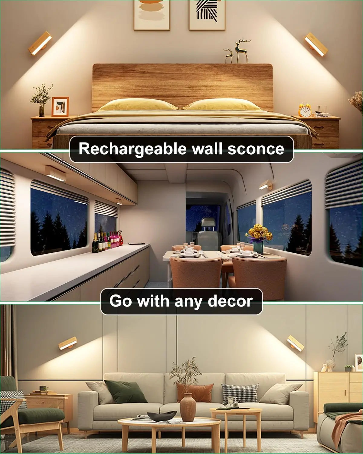 360° Draaibare Aanraakgevoelige Magnetische Lamp