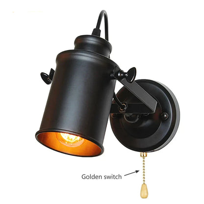 Vintage Retro Industriële Wandlamp