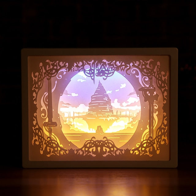 Magische 3D Papercut Lamp