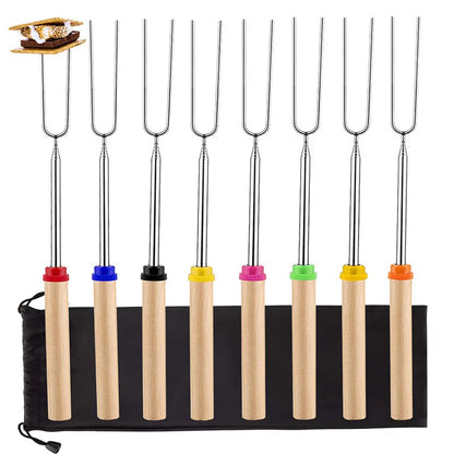 Uitschuifbare Marshmallow Barbecue Sticks