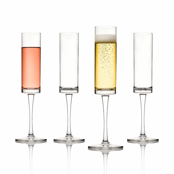 Elegante Kristallen Champagneglazen