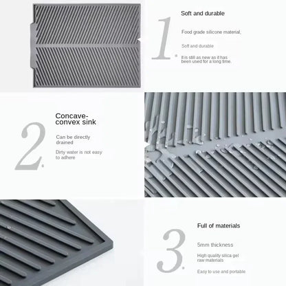 Siliconen Keuken Droogmat AntiSlip Pro