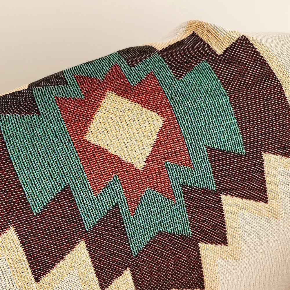 Boho Dekentje met Franjes