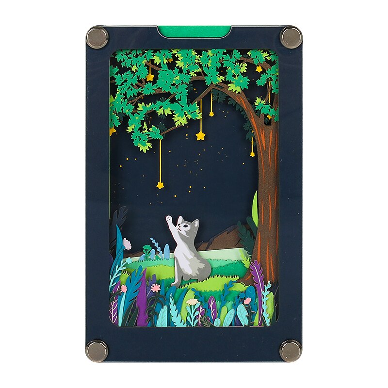 Omoshiroi Blok 3D Kladblok Kalender