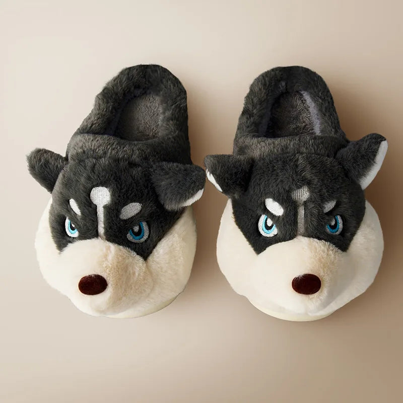 Fluffy Huskies Pantoffels Schoenen