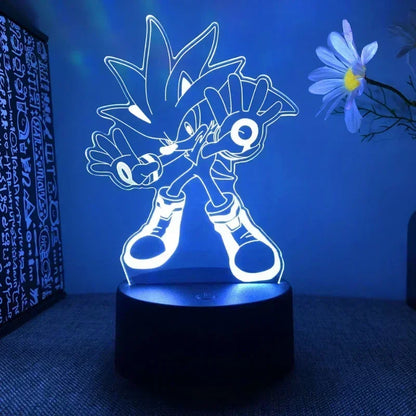 Sonic LED Nachtlampje Kawaii
