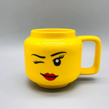 Speelse Smiley Keramische Mok