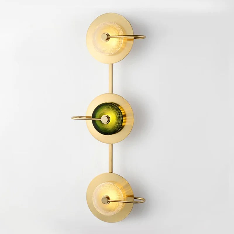 Scandinavisch Design Wandlamp Messing