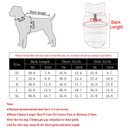 Warme Fleecejas voor Honden en Katten