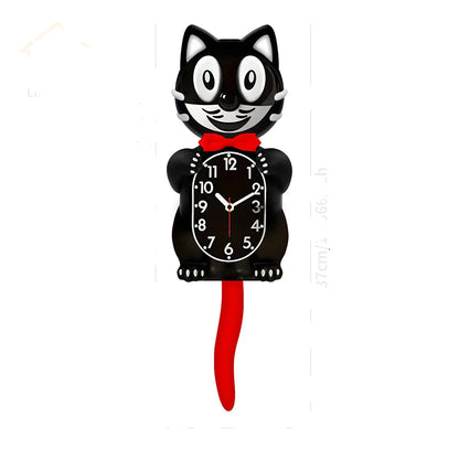Pendulum Retro Kat Klok