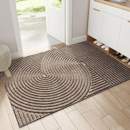 Geometrische PVC-deurmat