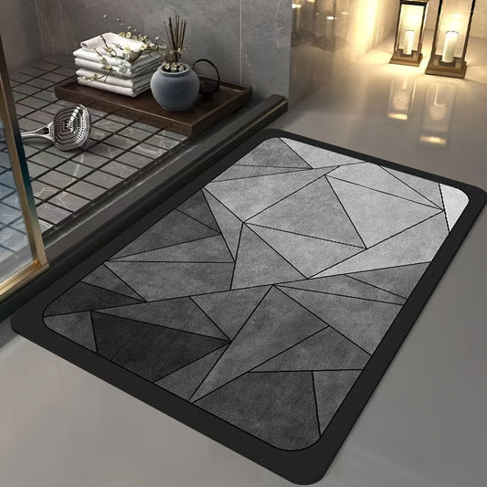Stijlvolle Geometrische Badmat