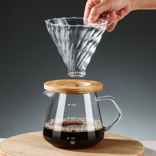Glazen Pour-Over Drip Coffee Maker