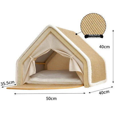 Warme Kattenvilla Winter Nest Comfort Home