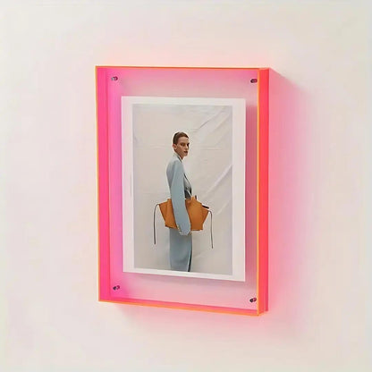 Acrylic Neon Fotolijst Transparant