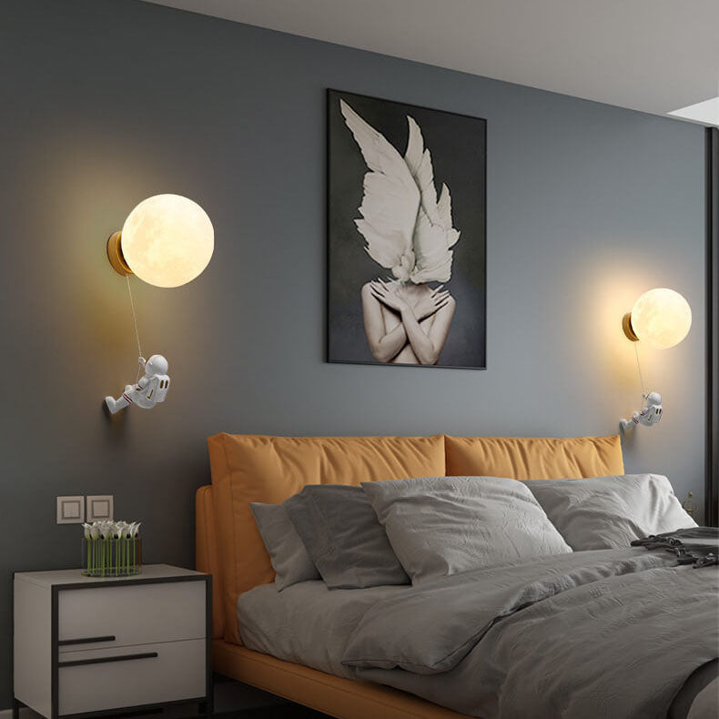 Astronaut Wandlamp met Stijl