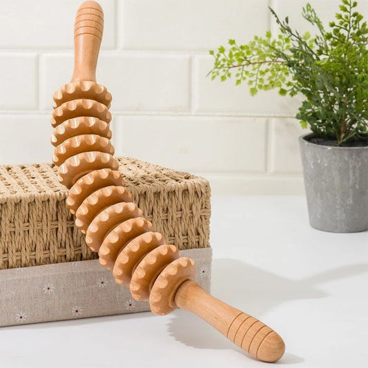 Gebogen Houten Massageroller
