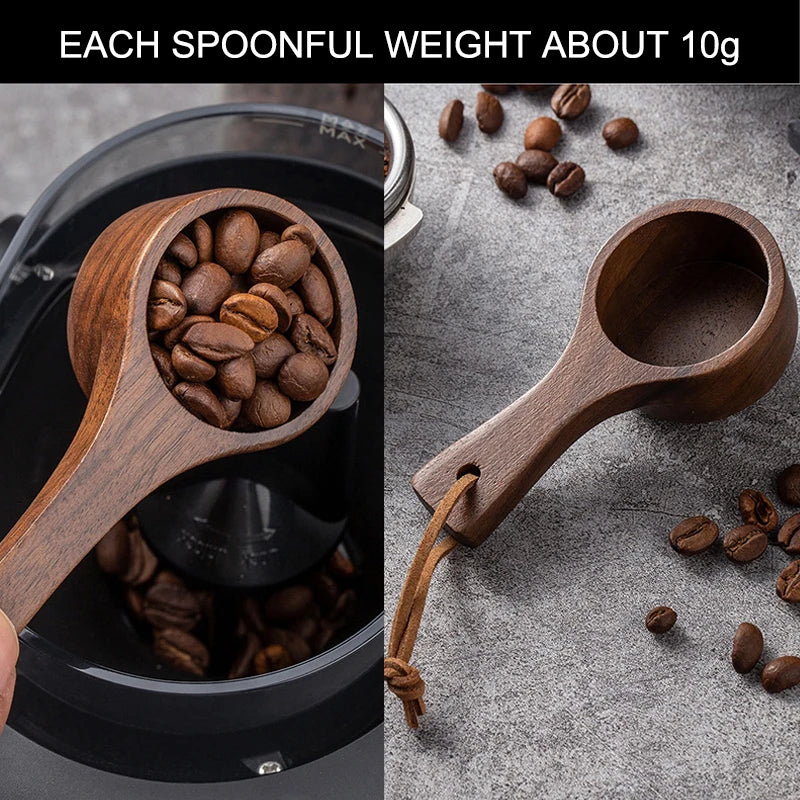 Houten Koffie Barista Set Doser Spray