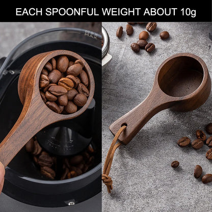 Houten Koffie Barista Set Doser Spray
