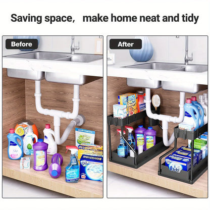 Multi-layer Pull-out Keuken- en Badkamer Organizer