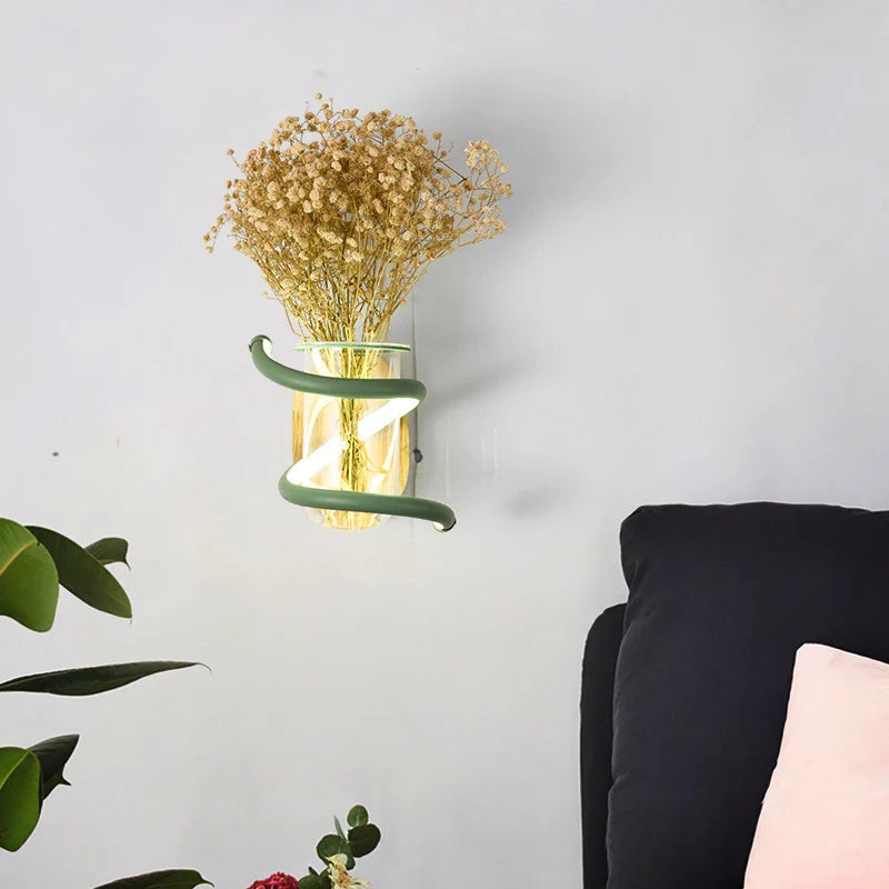 Houten Buiten Vaaslamp