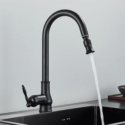 Antique Bronze Kitchen Faucet with Touch Control