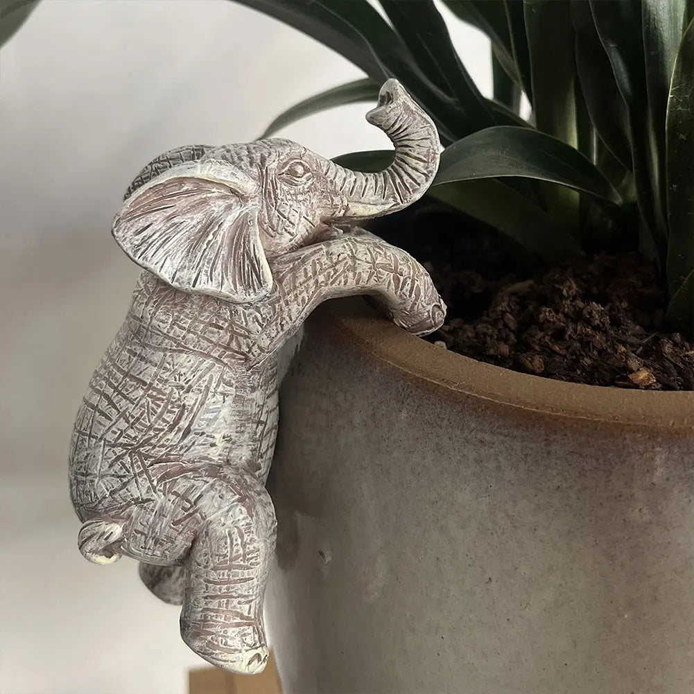 Schattige Olifant Tuinhanger