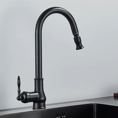 Antique Bronze Kitchen Faucet with Touch Control