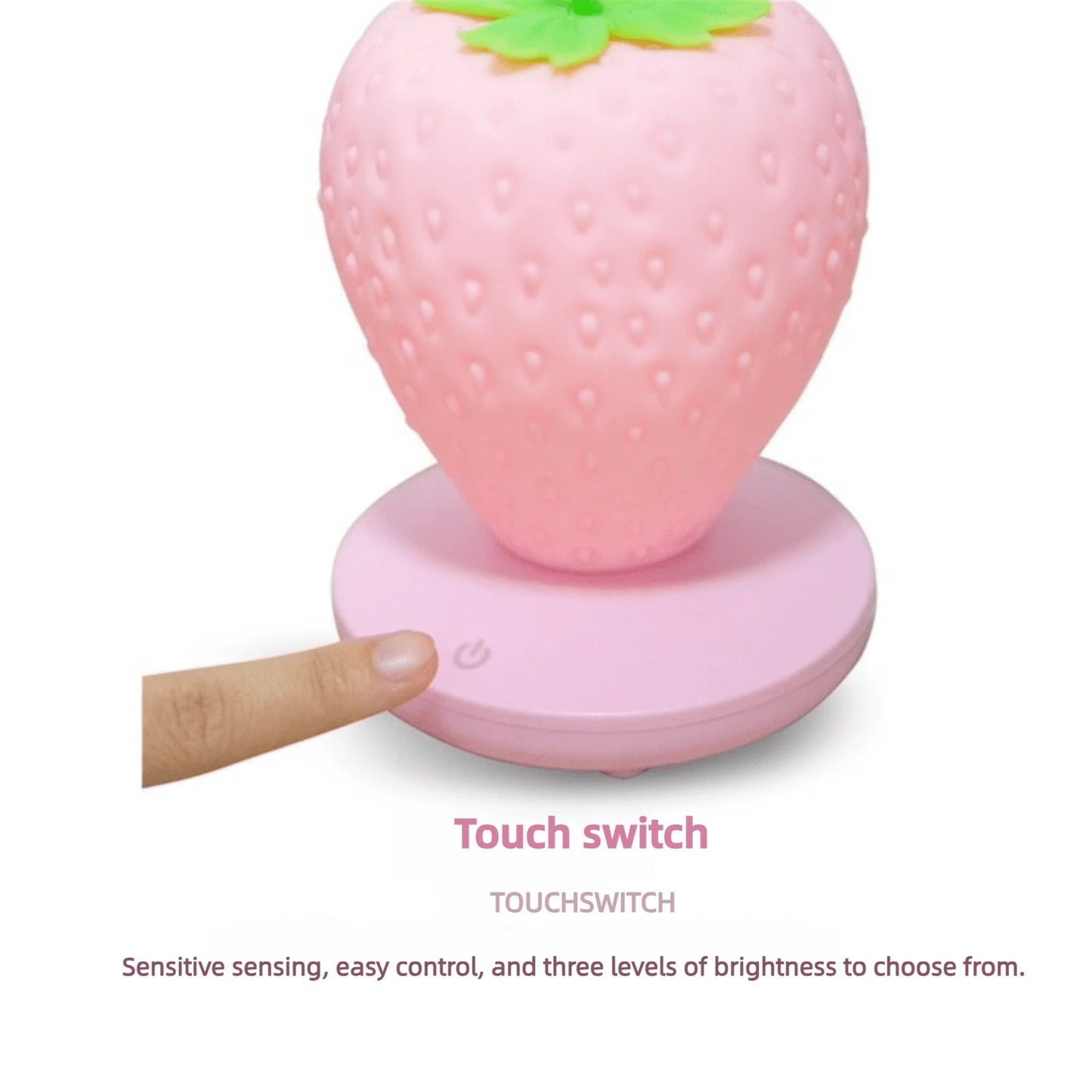 Schattig Aardbeien Nachtlampje