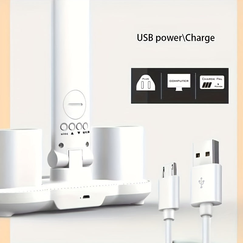 LED Klok USB Oplaadbaar 180 Draaibaar