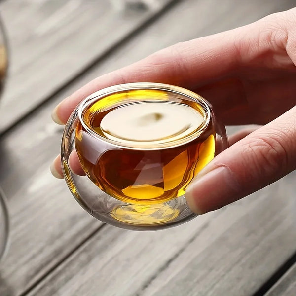 Elegante Dubbele Theekopjes Mini Klassiek