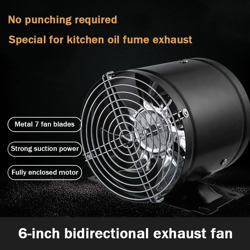 Stille Keuken en Toilet Ventilator