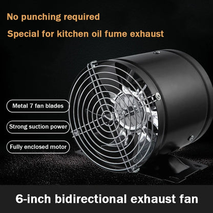Stille Keuken en Toilet Ventilator