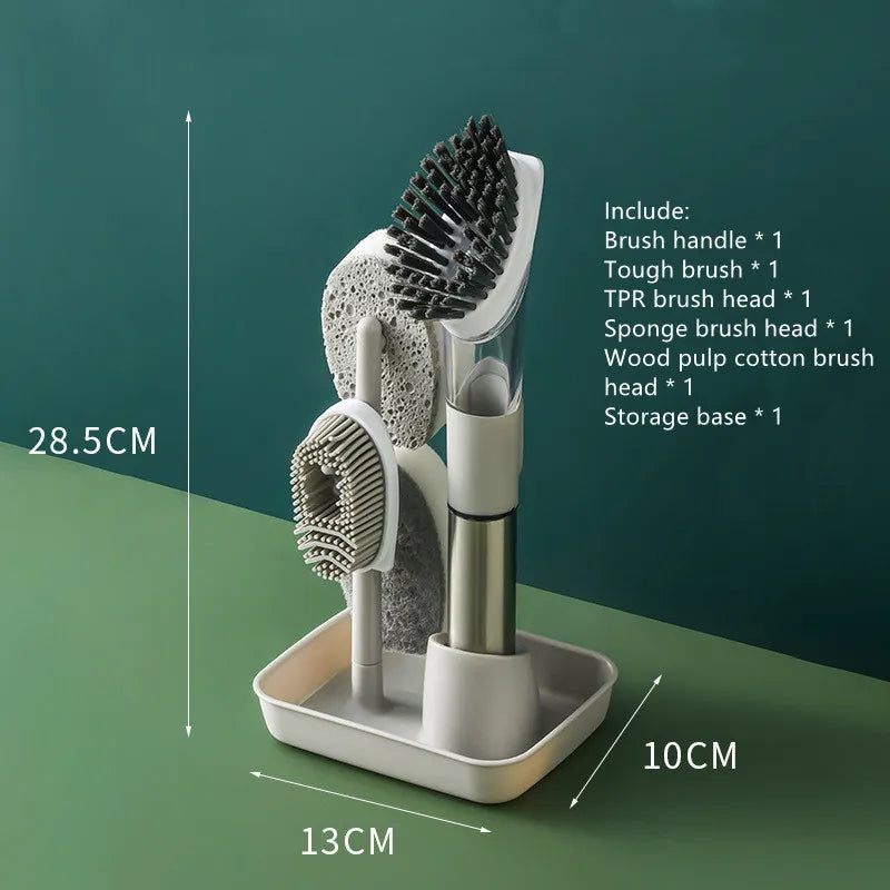 2-in-1 Keukenreinigingsborstel