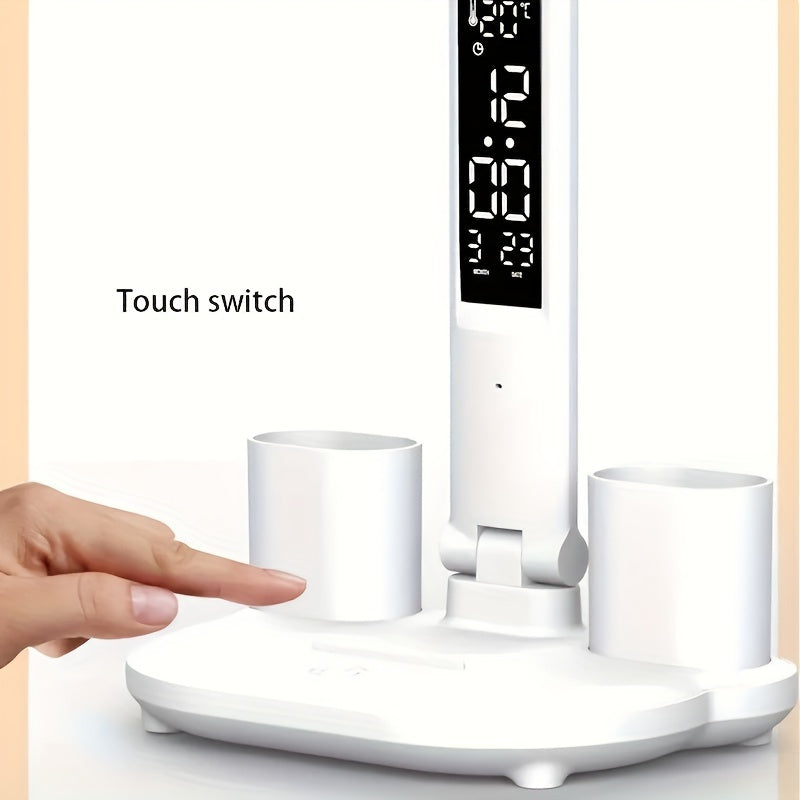 LED Klok USB Oplaadbaar 180 Draaibaar