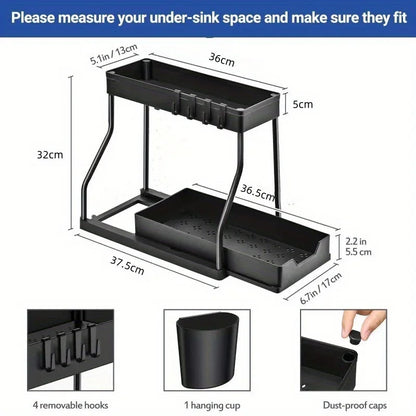 Multi-layer Pull-out Keuken- en Badkamer Organizer