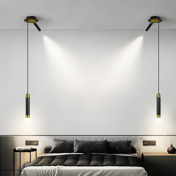 Moderne Led-hanglamp met Draaibare Spot