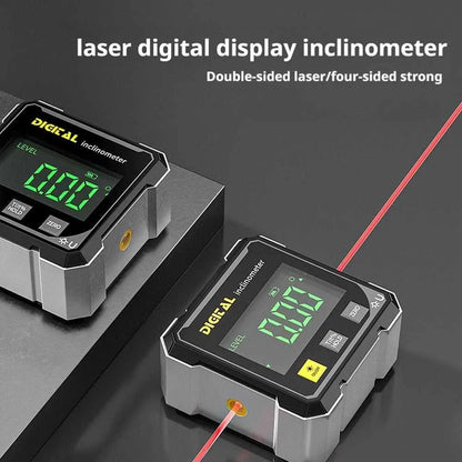 4-zijdige Magnetische Angle Finder met Laser Elektronische Gradenboog