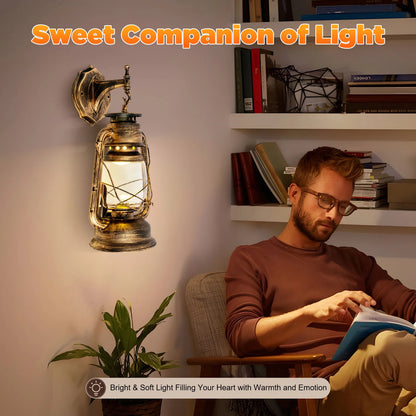Vintage Lantaarn Wandlamp