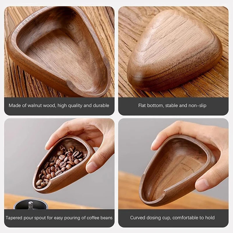 Houten Koffie Barista Set Doser Spray