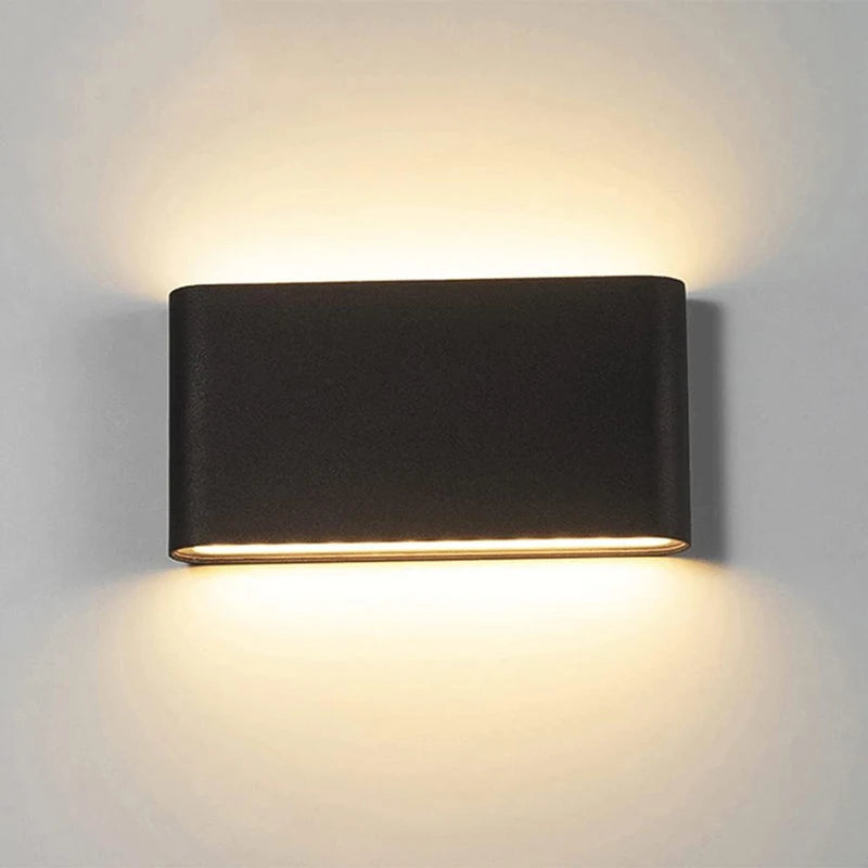 12W LED Wandlamp Nordic Stijl – Waterdicht voor Tuin, Balkon, Slaapkamer & Hal