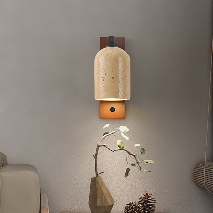 Vintage Japanse Wandlamp